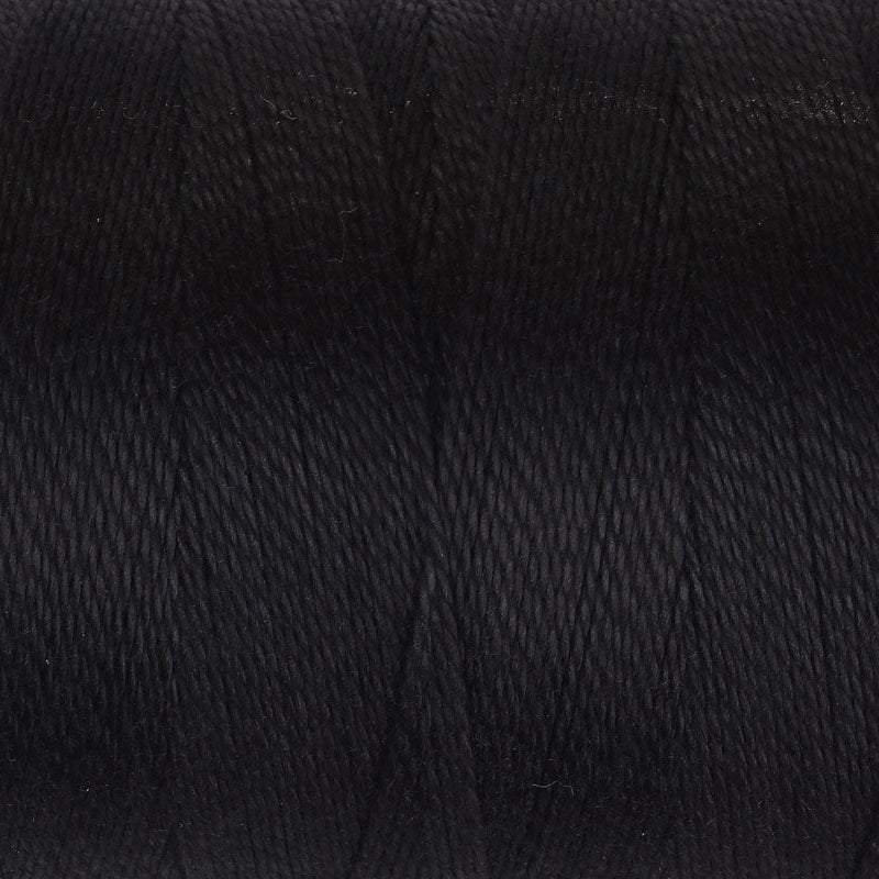 Ashford Weaving Yarn Jet Set Black Ashford Mercerized Cotton 10/2