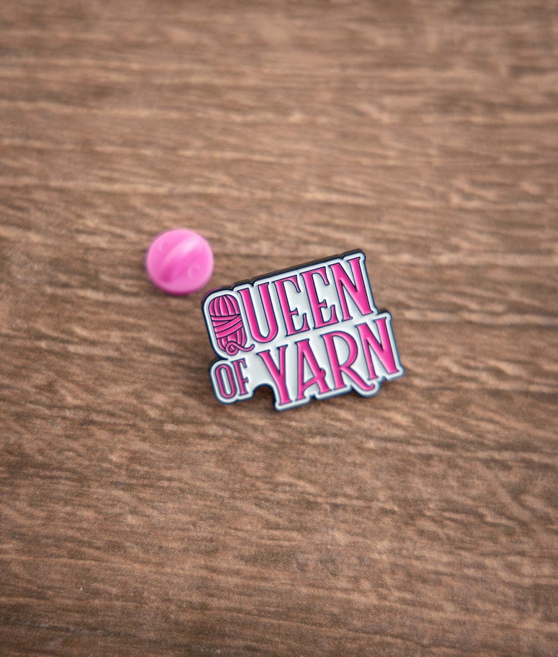 Channy Peas Corner Tools & Accessories Enamel Pins / Queen of Yarn