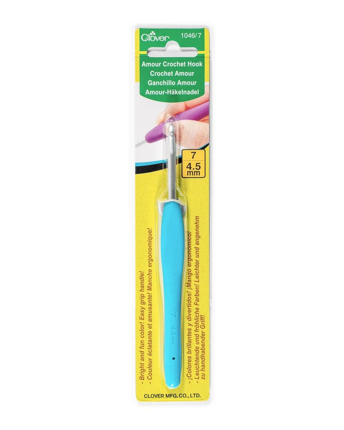 Clover Crochet Hooks 7 (4.5mm) Clover Amour Crochet Hooks