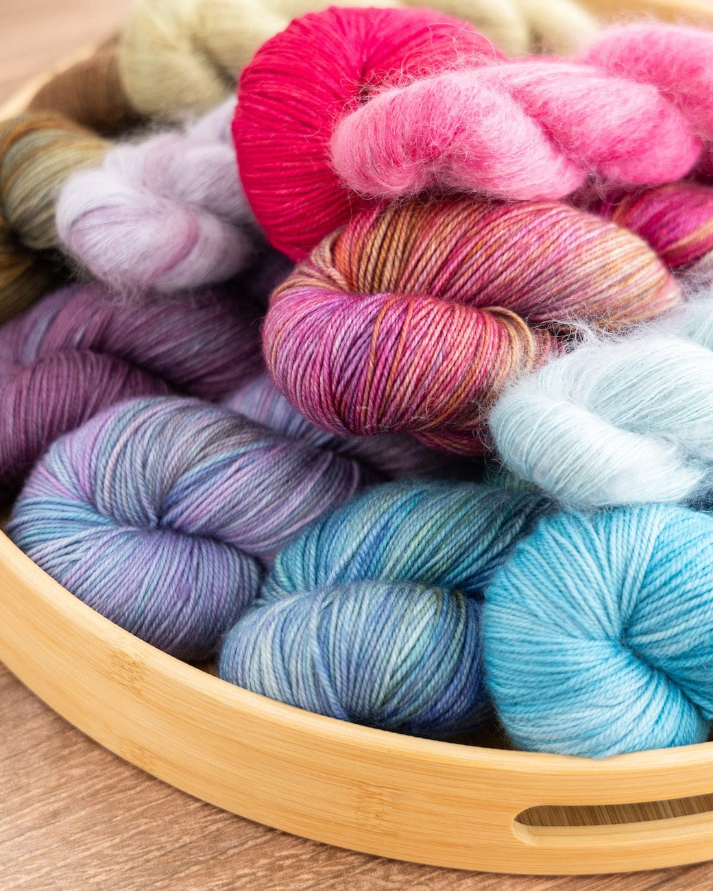Fast Bundle Fingering Yarns Five by Five Cowl Kit / Kit 4