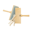 Schacht Spinning Curved Cotton Carders - 208 PSI Schacht Hand Carders