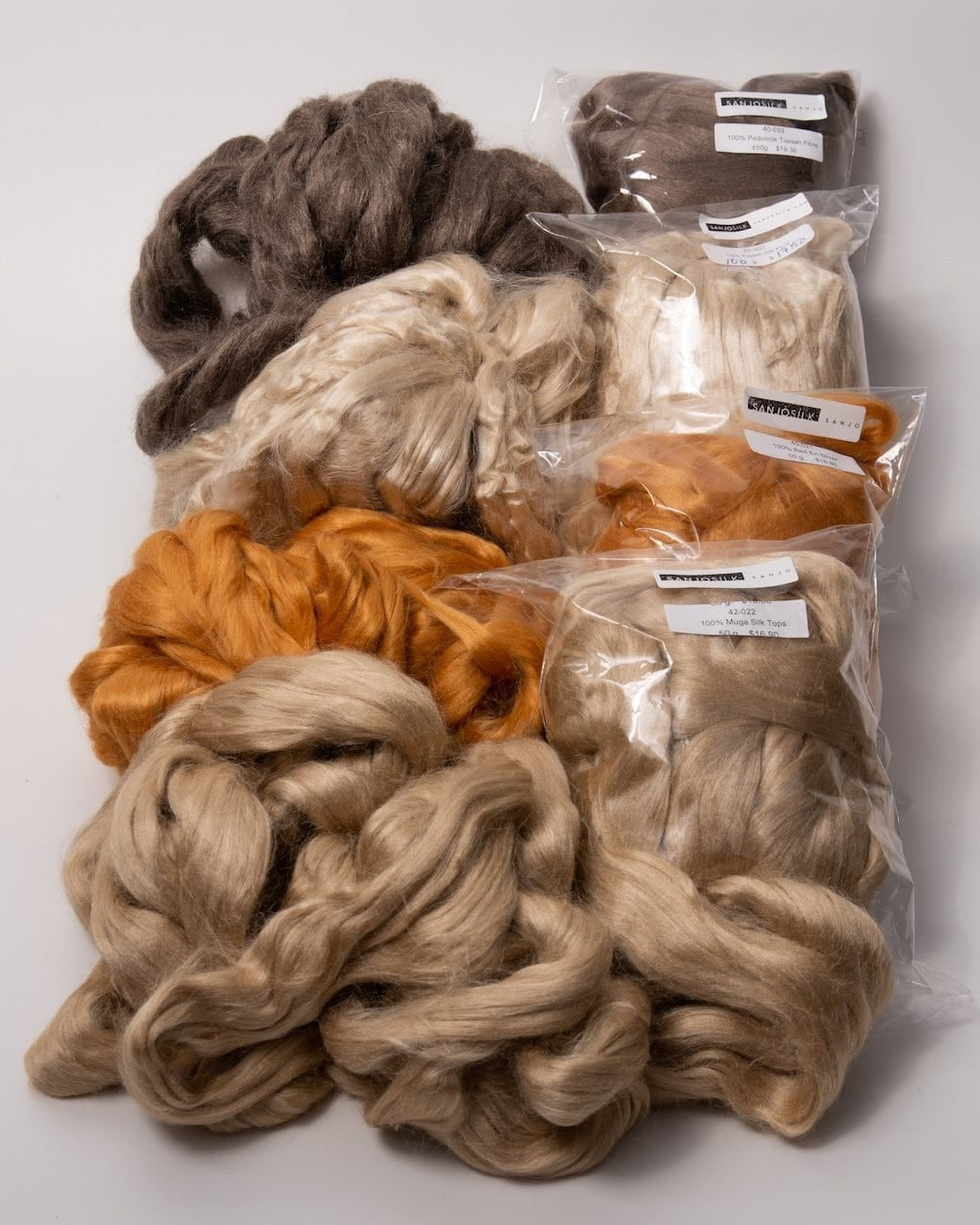 SweetGeorgia Yarns Classes Carding Wild Silks Textured & Luxurious Fibre Blending Workshop with Debbie Held