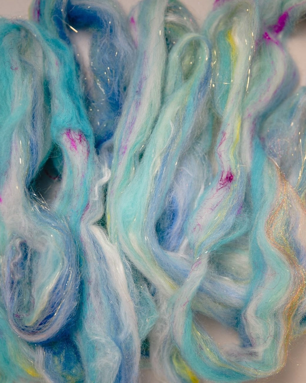 SweetGeorgia Yarns Classes Textured & Luxurious Fibre Blending Workshop with Debbie Held