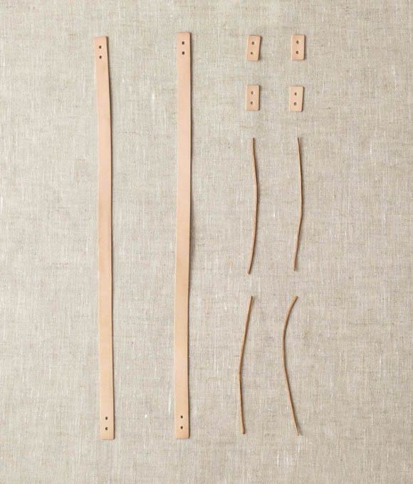 SweetGeorgia Yarns COCOKNITS COCOKNITS / Leather Handle Kit