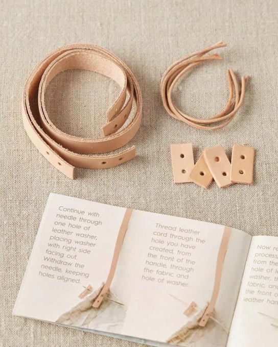 SweetGeorgia Yarns COCOKNITS COCOKNITS / Leather Handle Kit