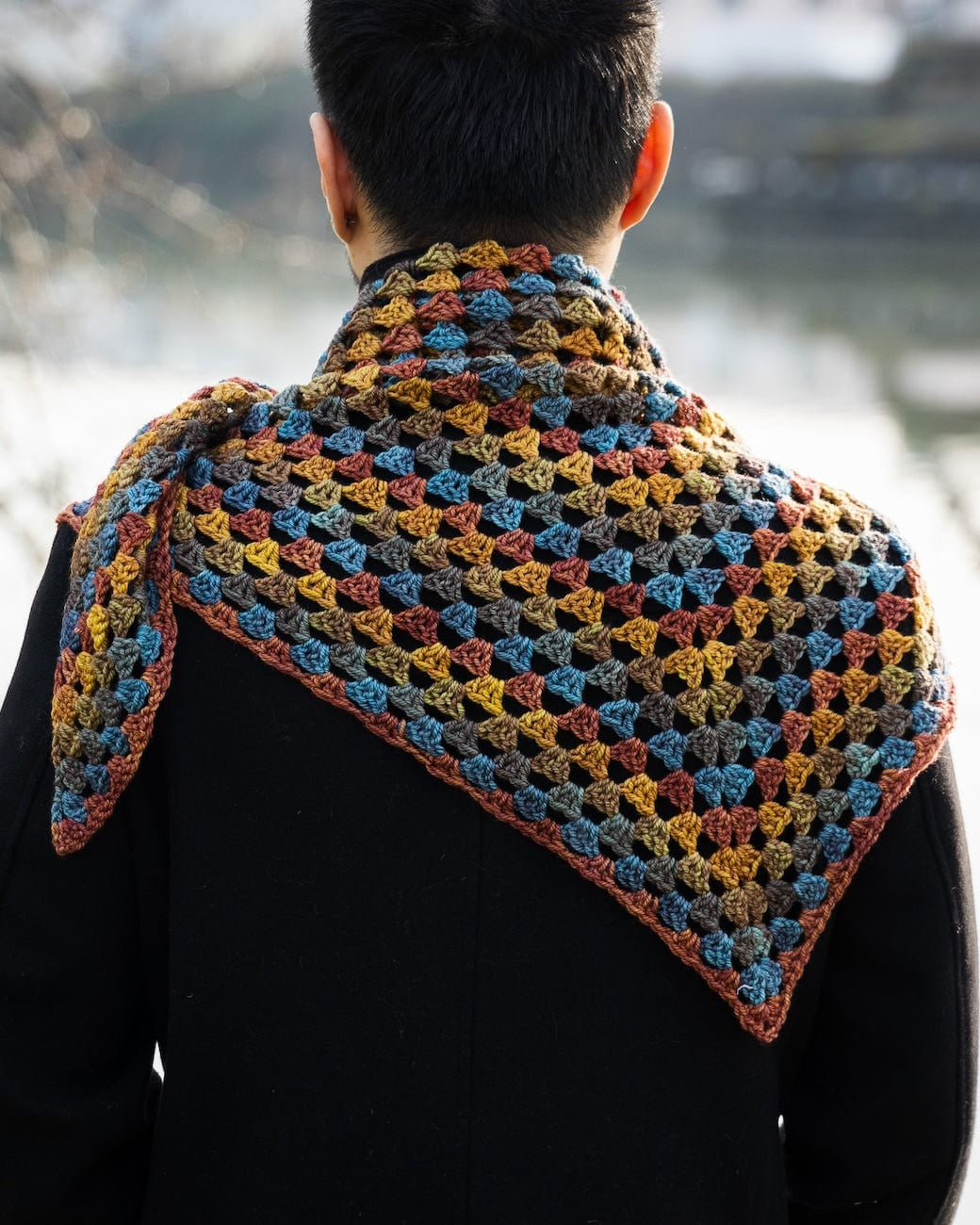 SweetGeorgia Yarns Crochet Patterns Coast to Colour Shawl