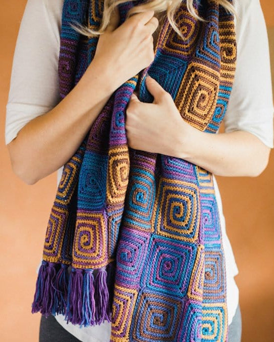 SweetGeorgia Yarns Crochet Patterns Festa Colorata