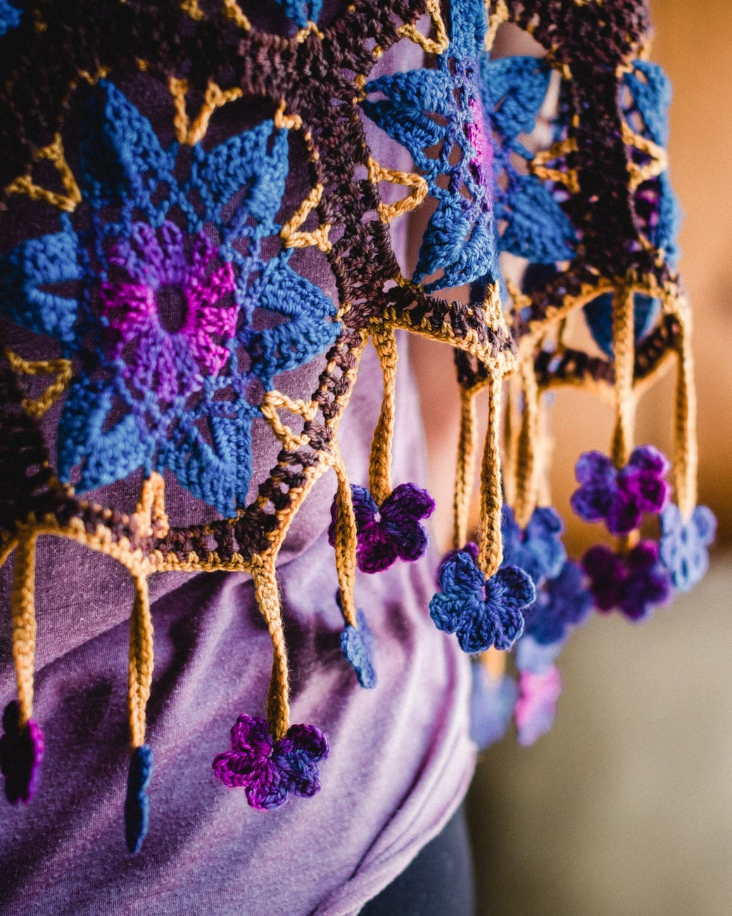 SweetGeorgia Yarns Crochet Patterns Persian Tiles