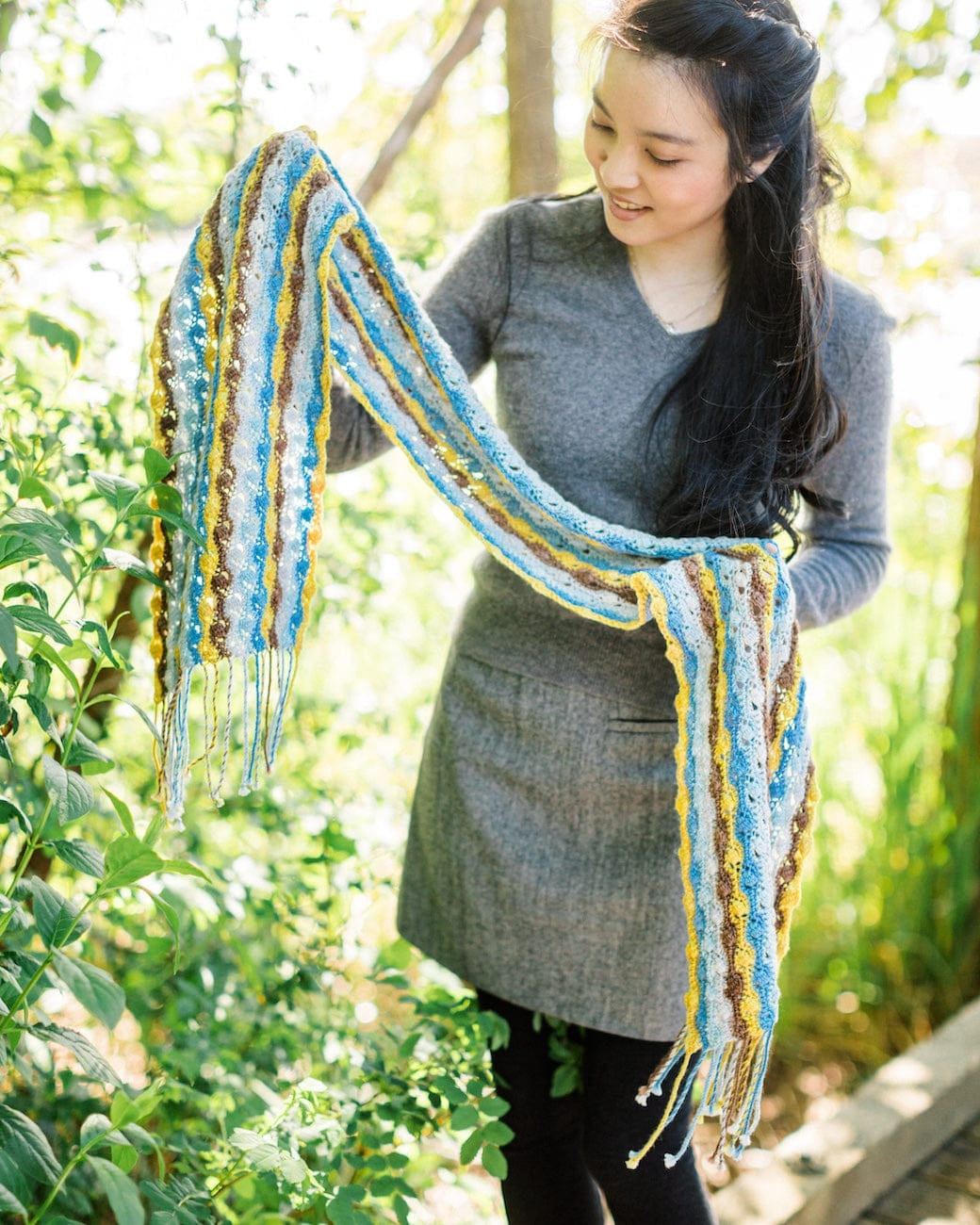 SweetGeorgia Yarns Crochet Patterns Whispered Winds