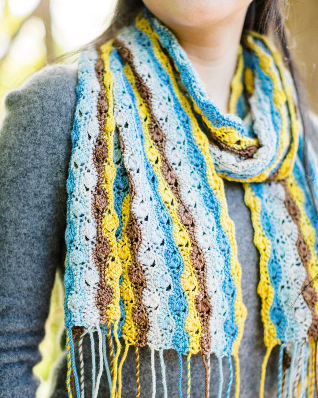 SweetGeorgia Yarns Crochet Patterns Whispered Winds