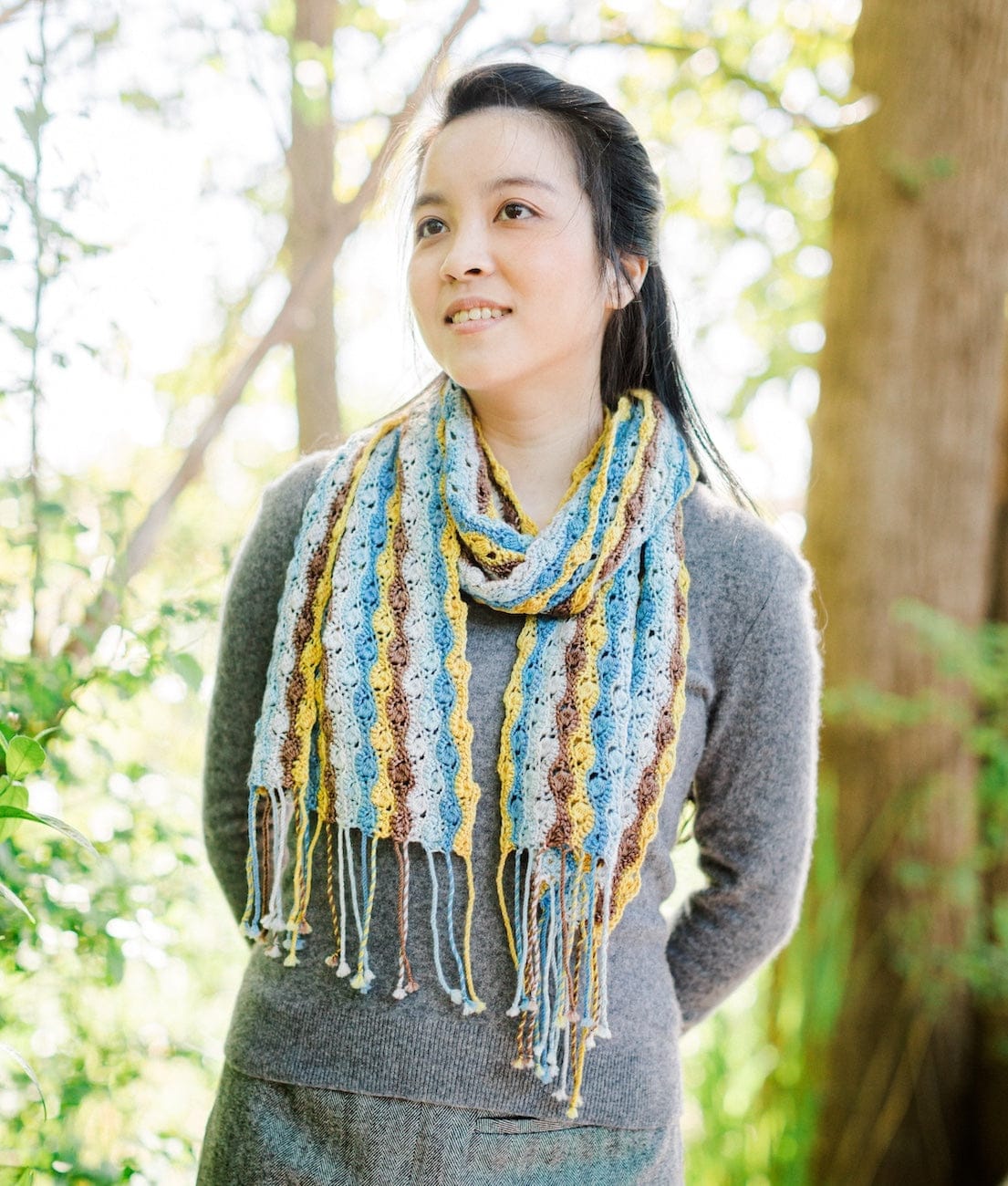 SweetGeorgia Yarns Crochet Patterns Whispered Winds