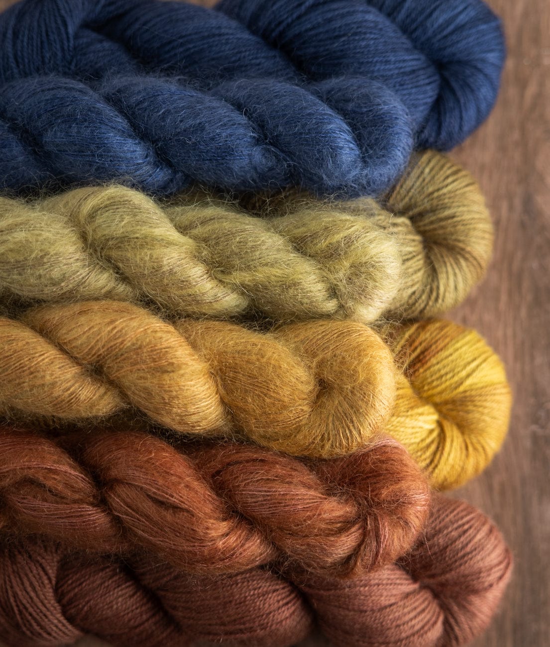 SweetGeorgia Yarns DK Yarns Falling Leaves Yarn Set