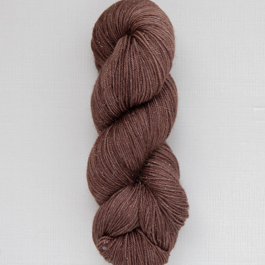 SweetGeorgia Yarns Fingering Yarns Black Truffle CashLuxe Spark
