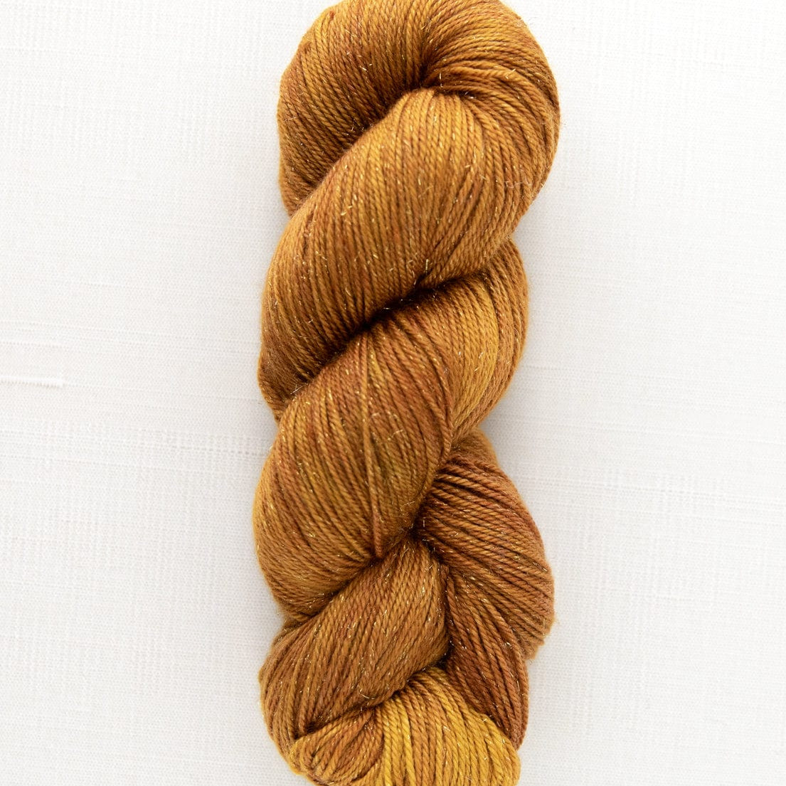 SweetGeorgia Yarns Fingering Yarns Brass CashLuxe Spark