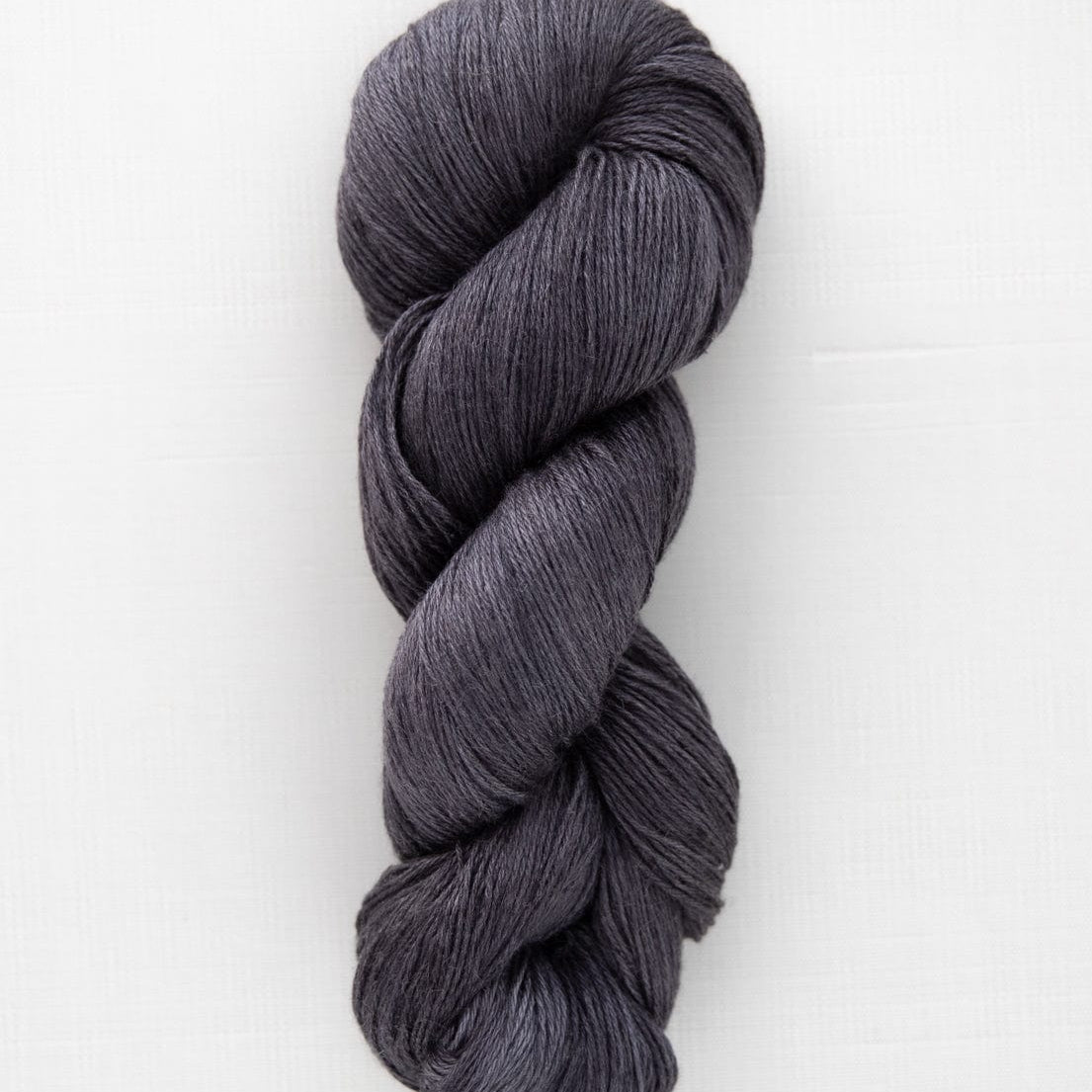 SweetGeorgia Yarns Fingering Yarns Charcoal Flaxen Silk Fine