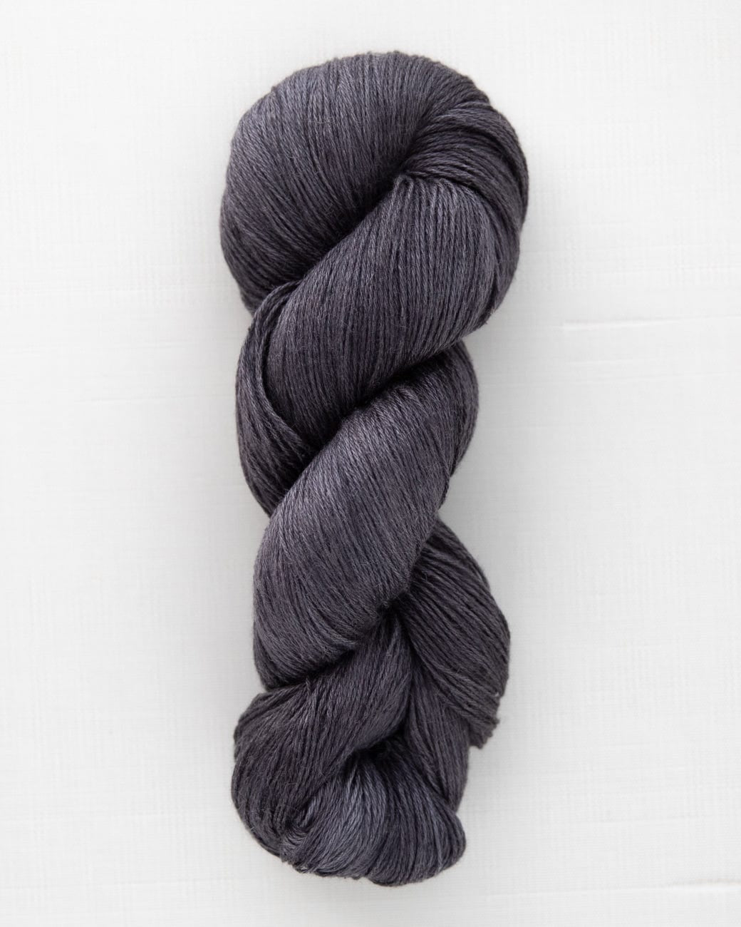 SweetGeorgia Yarns Fingering Yarns Charcoal Flaxen Silk Fine