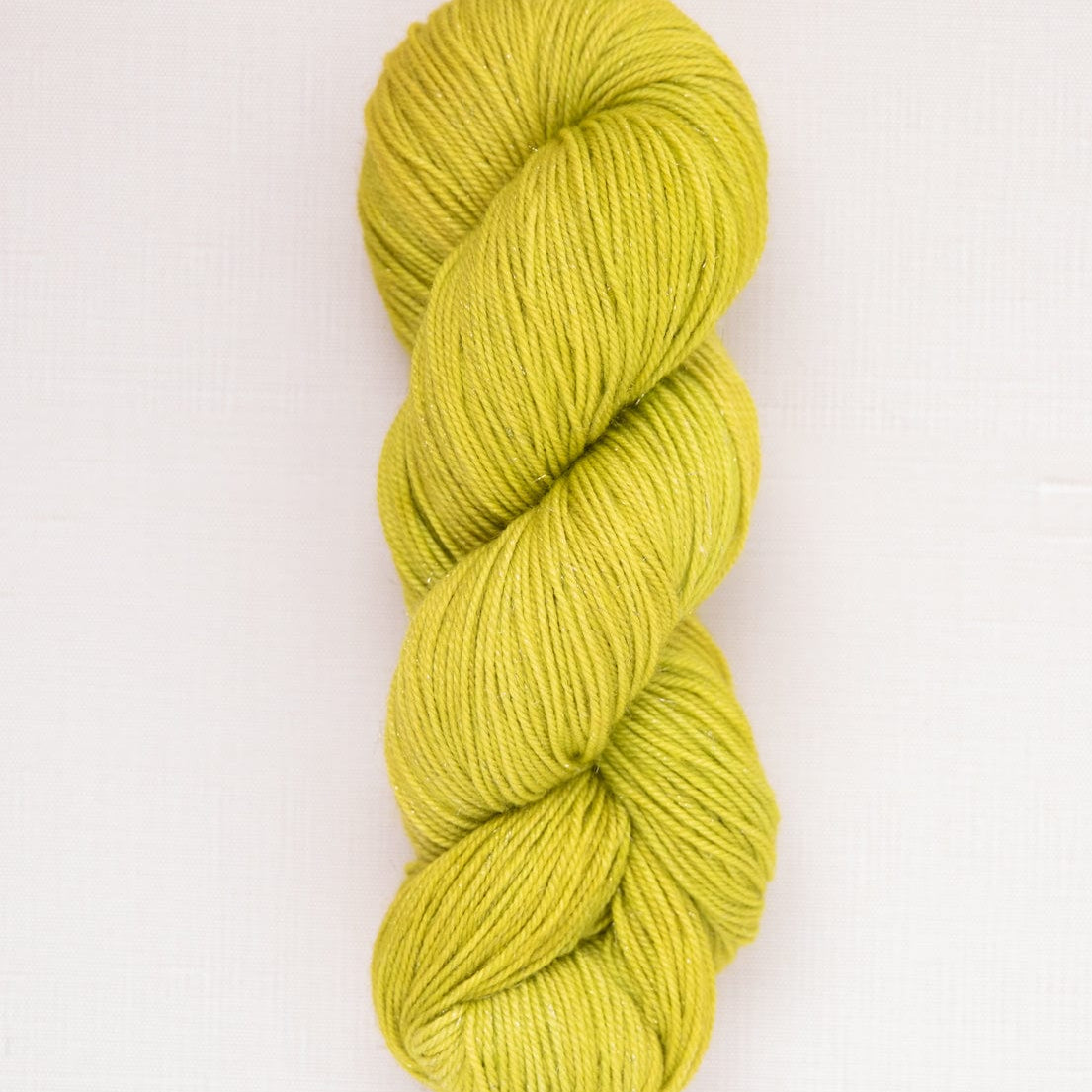 SweetGeorgia Yarns Fingering Yarns Citron CashLuxe Spark