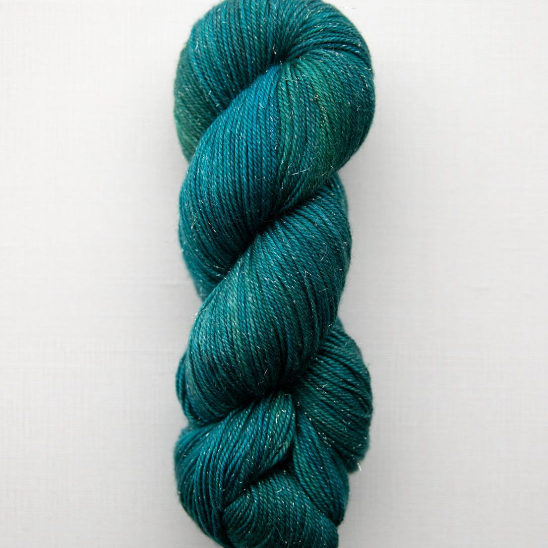 SweetGeorgia Yarns Fingering Yarns Deep Cove CashLuxe Spark