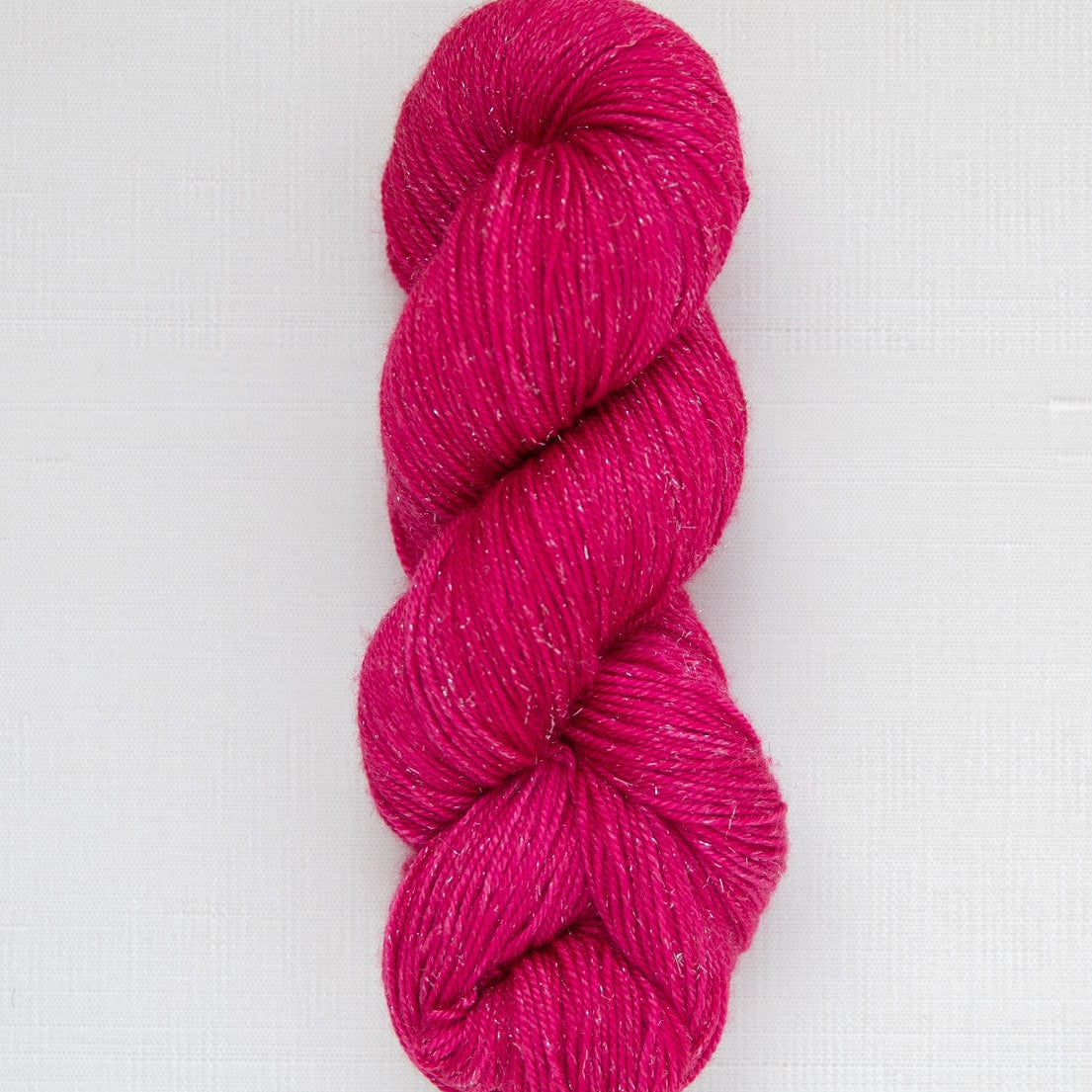 SweetGeorgia Yarns Fingering Yarns Dragon Fruit CashLuxe Spark