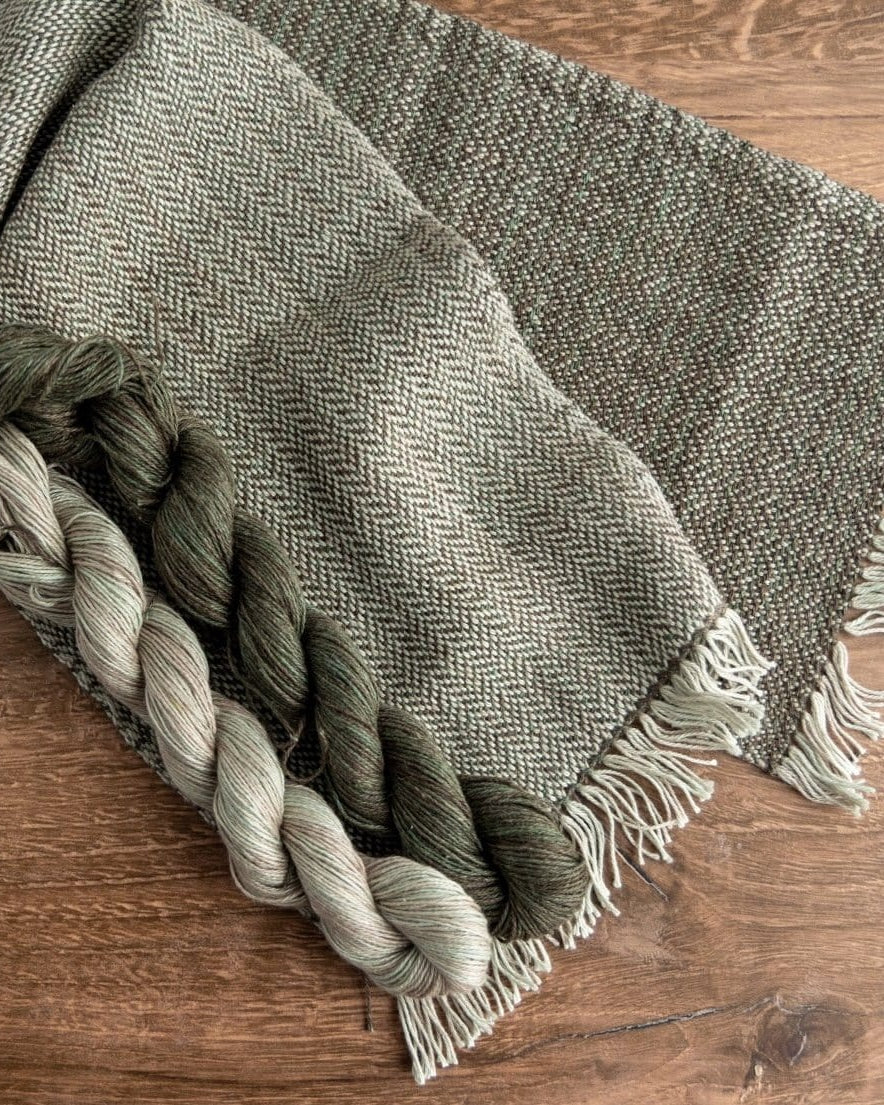 SweetGeorgia Yarns Fingering Yarns Fraser Scarf Yarn Set