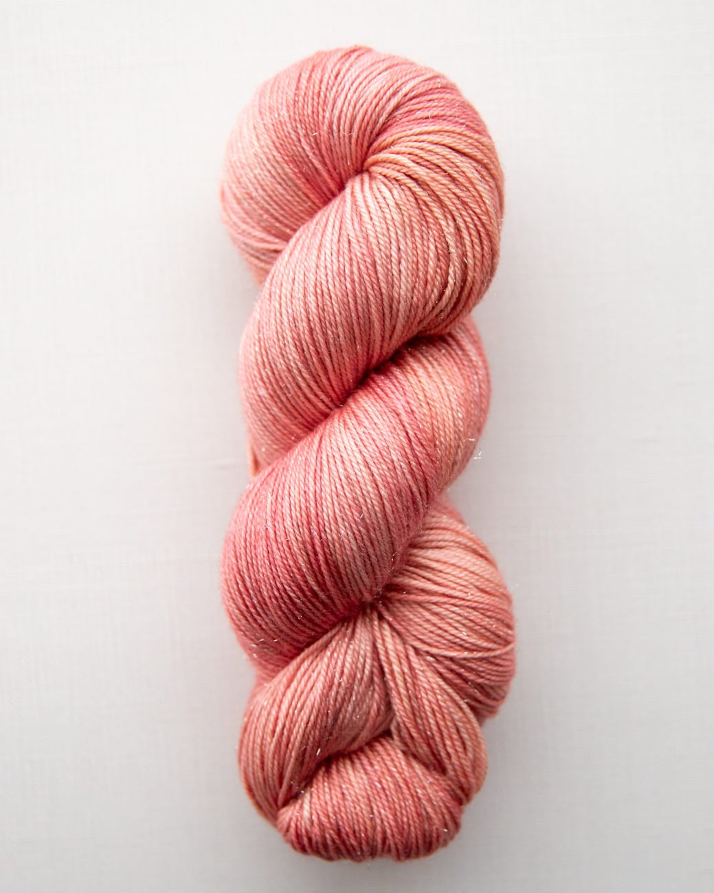 SweetGeorgia Yarns Fingering Yarns Grapefruit CashLuxe Spark