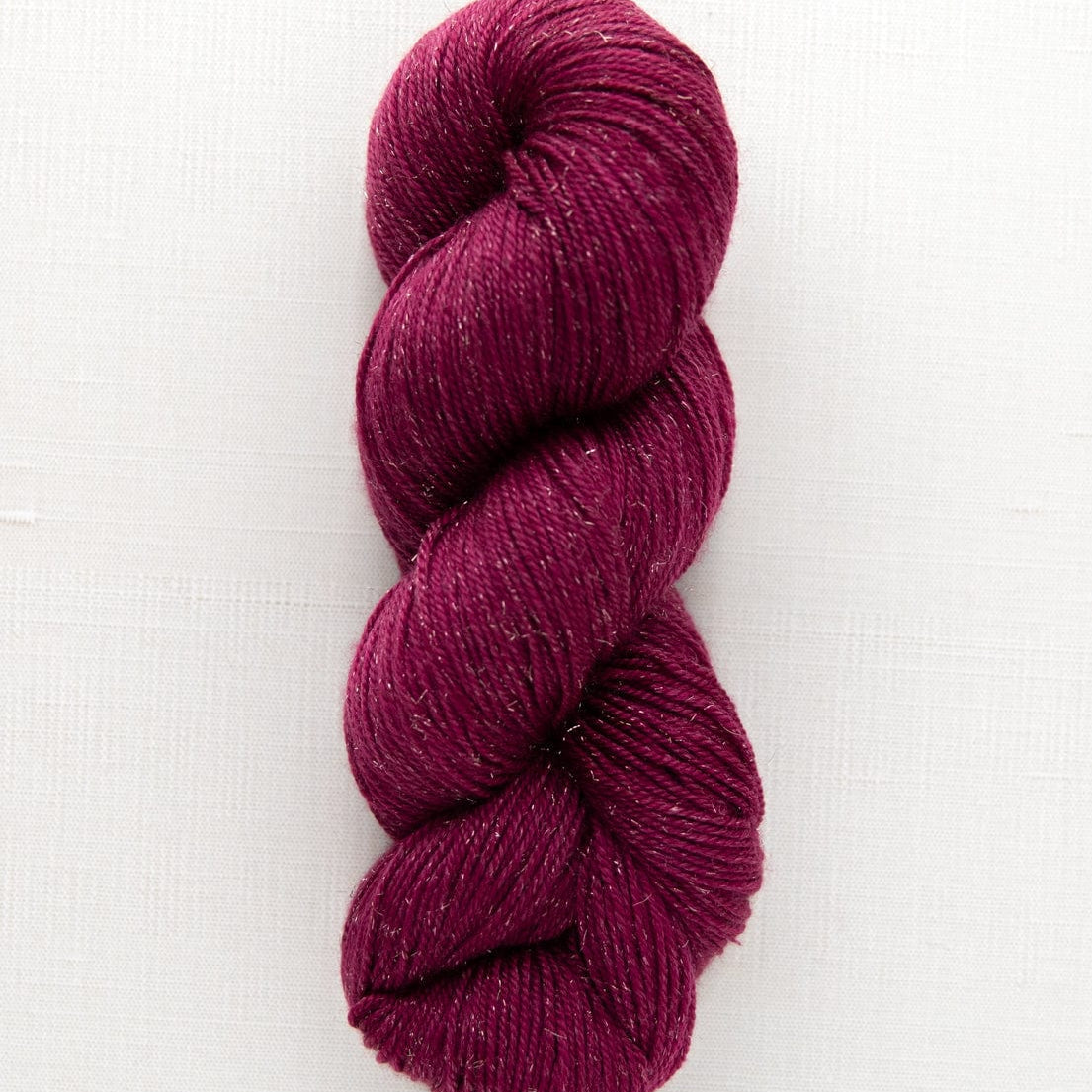SweetGeorgia Yarns Fingering Yarns Lipstick CashLuxe Spark