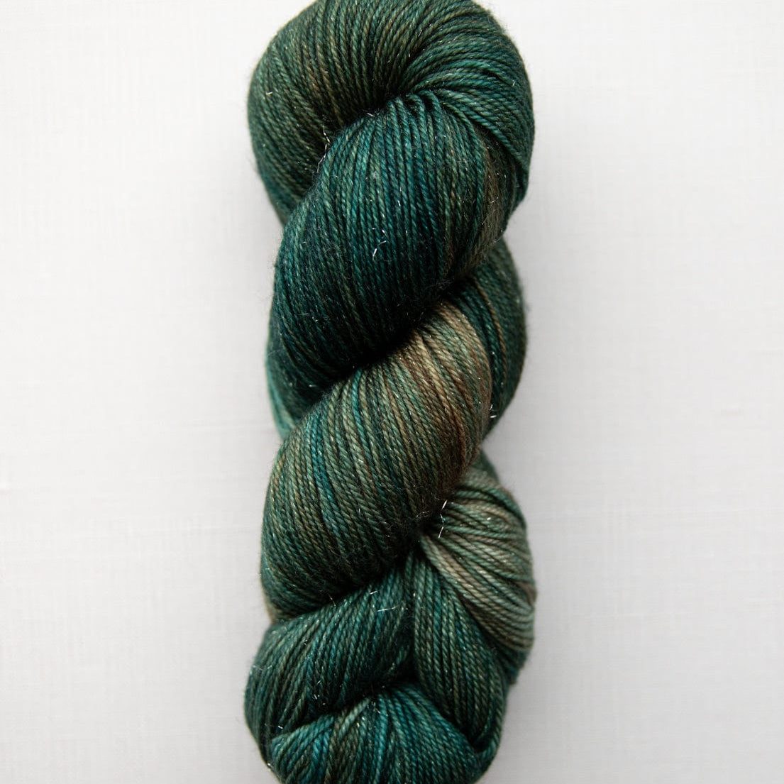 SweetGeorgia Yarns Fingering Yarns Pine Tree CashLuxe Spark