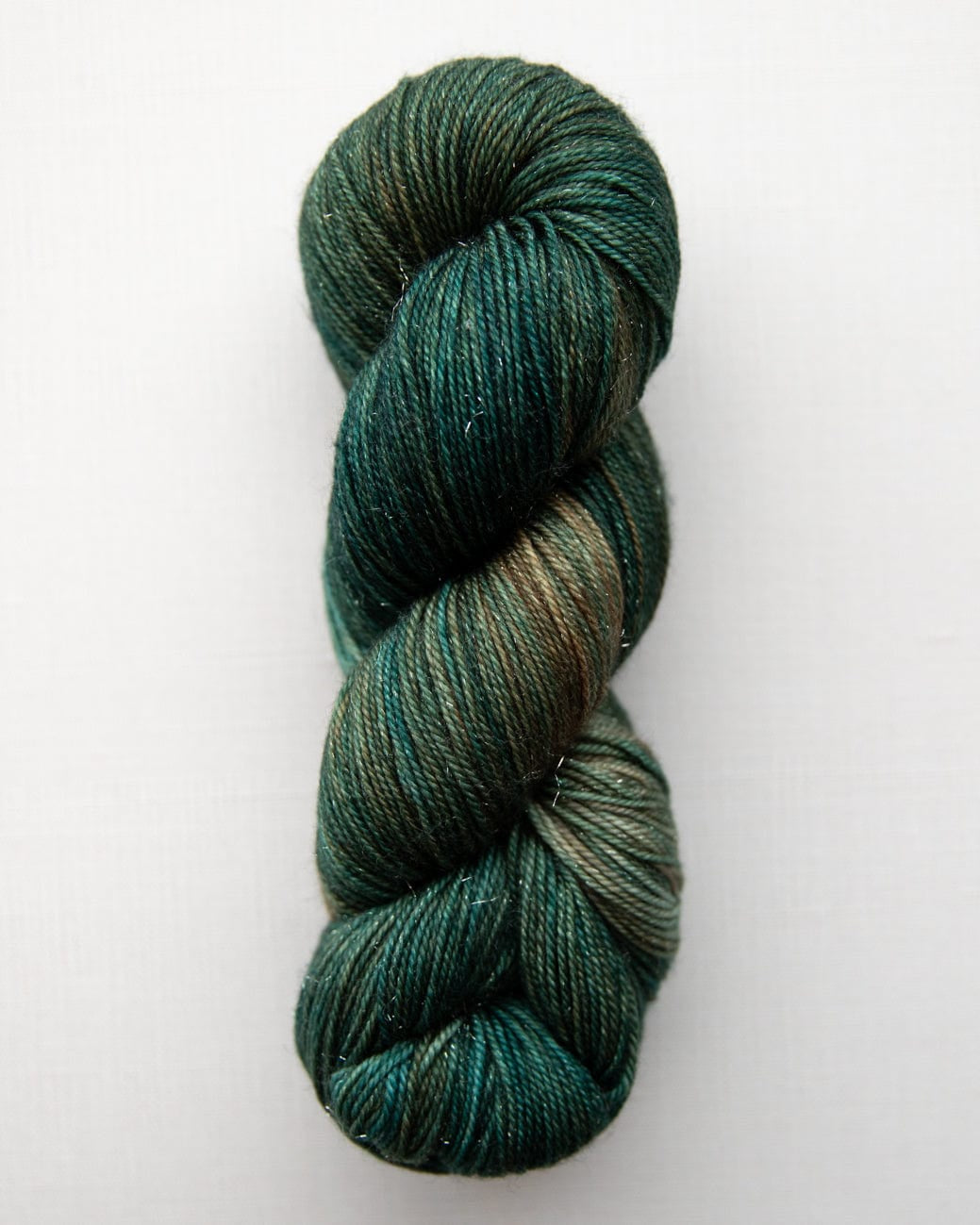 SweetGeorgia Yarns Fingering Yarns Pine Tree CashLuxe Spark