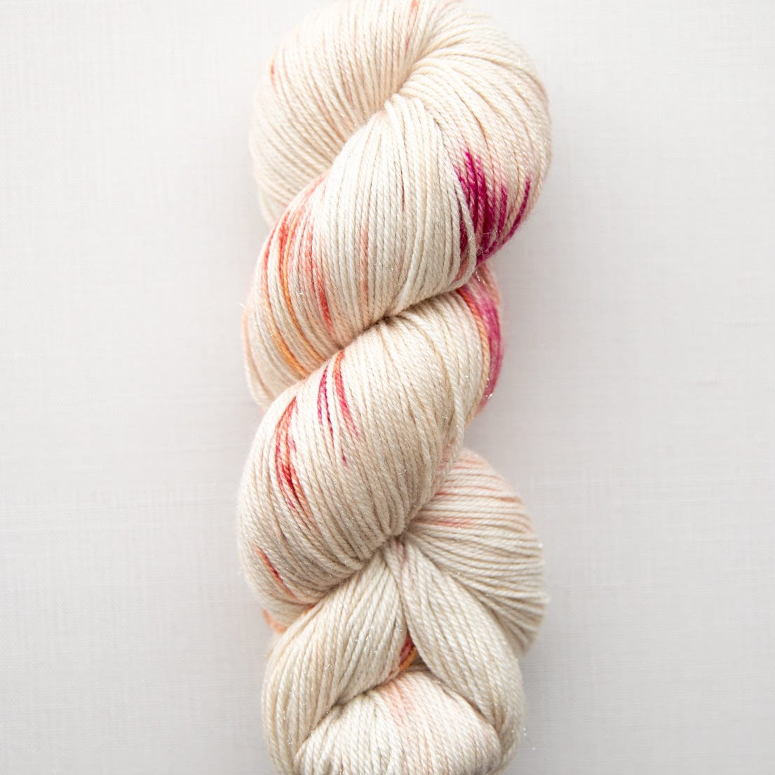 SweetGeorgia Yarns Fingering Yarns Rose Day CashLuxe Spark