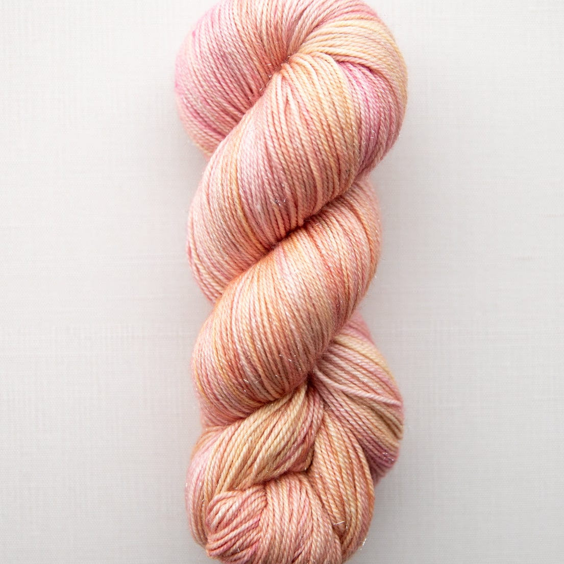SweetGeorgia Yarns Fingering Yarns Rose Gold CashLuxe Spark