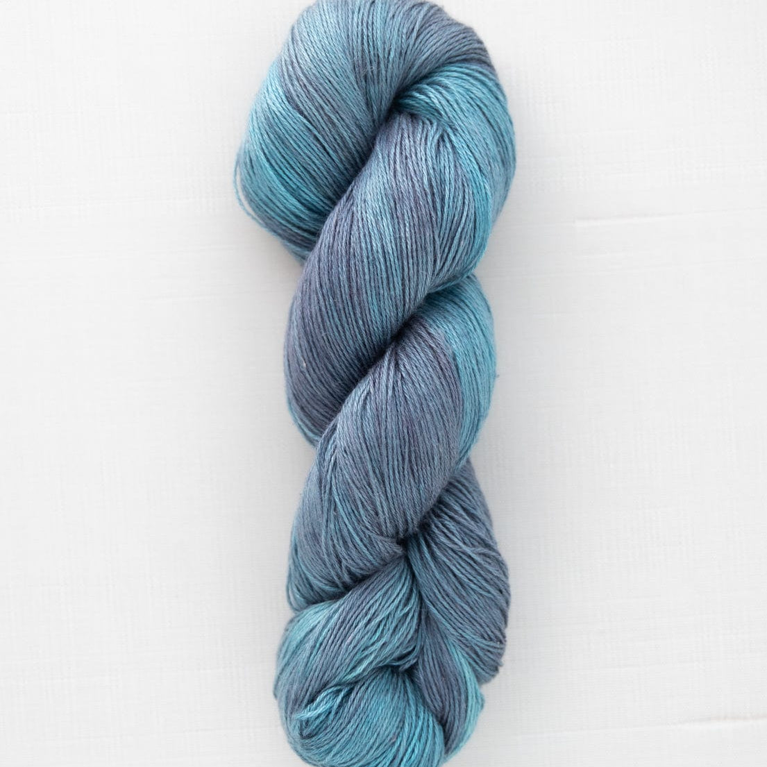 SweetGeorgia Yarns Fingering Yarns Stormy Night Flaxen Silk Fine