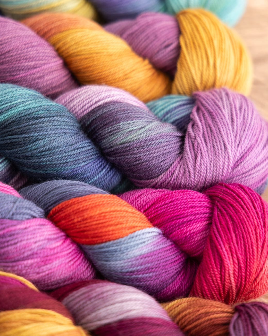 SweetGeorgia Yarns Handpainted Tough Love Sock / Handpainted