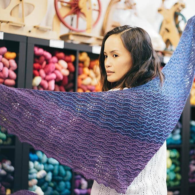 SweetGeorgia Yarns Knitting Patterns Attu