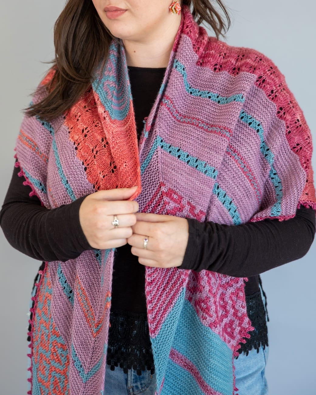 SweetGeorgia Yarns Knitting Patterns Autumn Dahlias