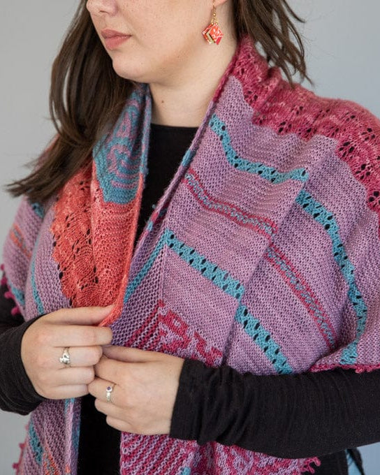 SweetGeorgia Yarns Knitting Patterns Autumn Dahlias