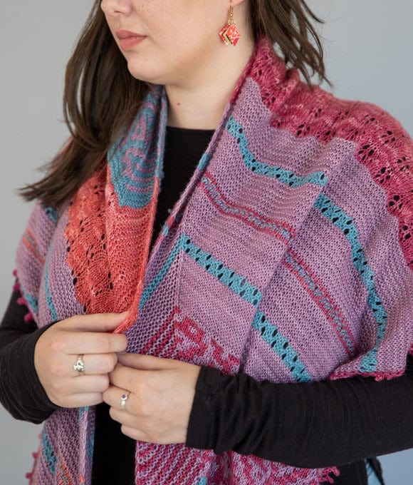 SweetGeorgia Yarns Knitting Patterns Autumn Dahlias