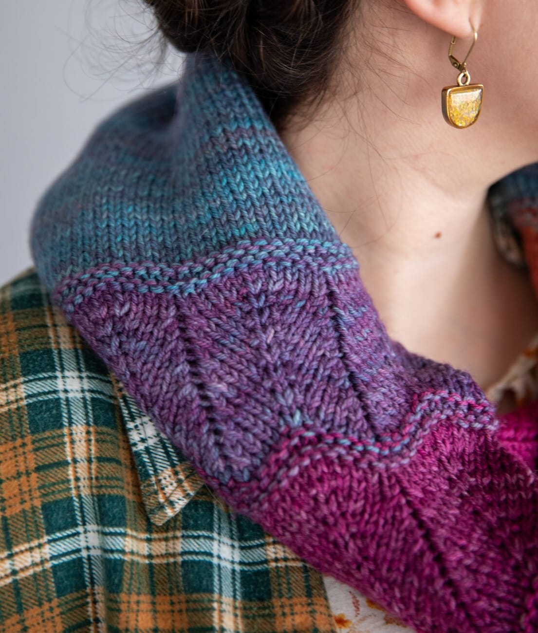 SweetGeorgia Yarns Knitting Patterns Blackberry Winter