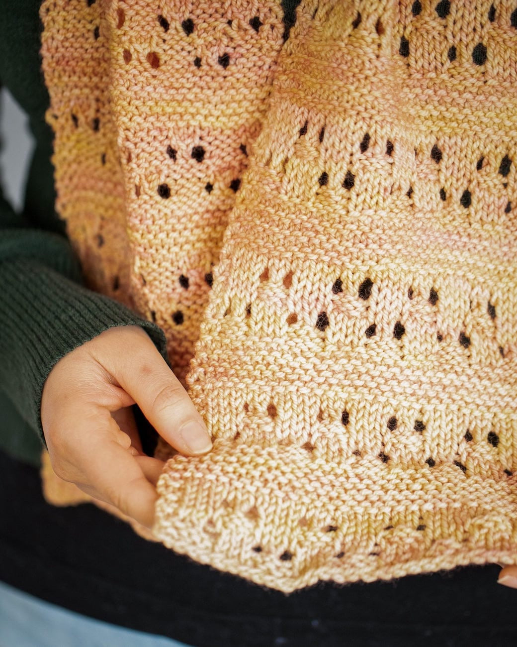 SweetGeorgia Yarns Knitting Patterns Candied Peach Set