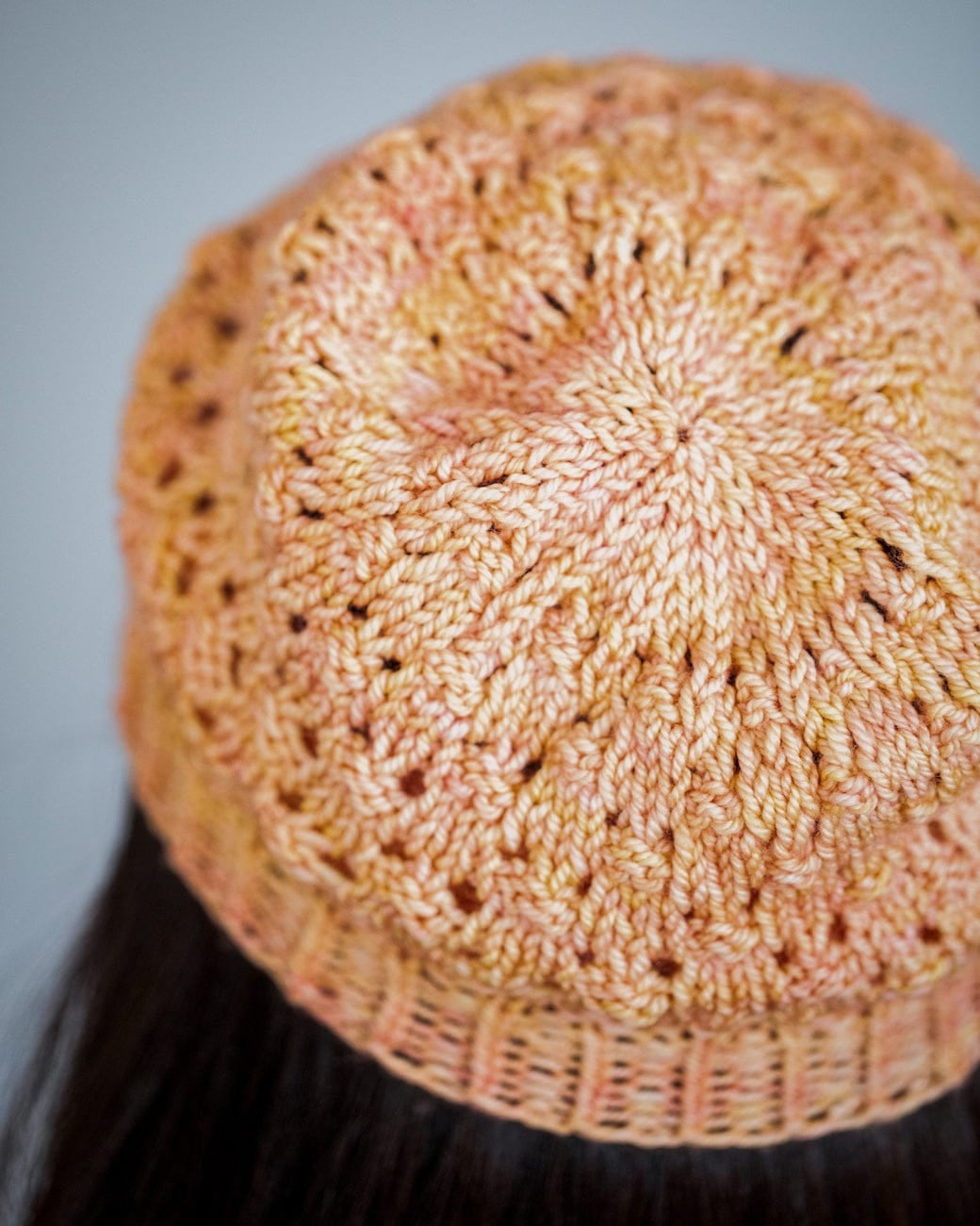 SweetGeorgia Yarns Knitting Patterns Candied Peach Set