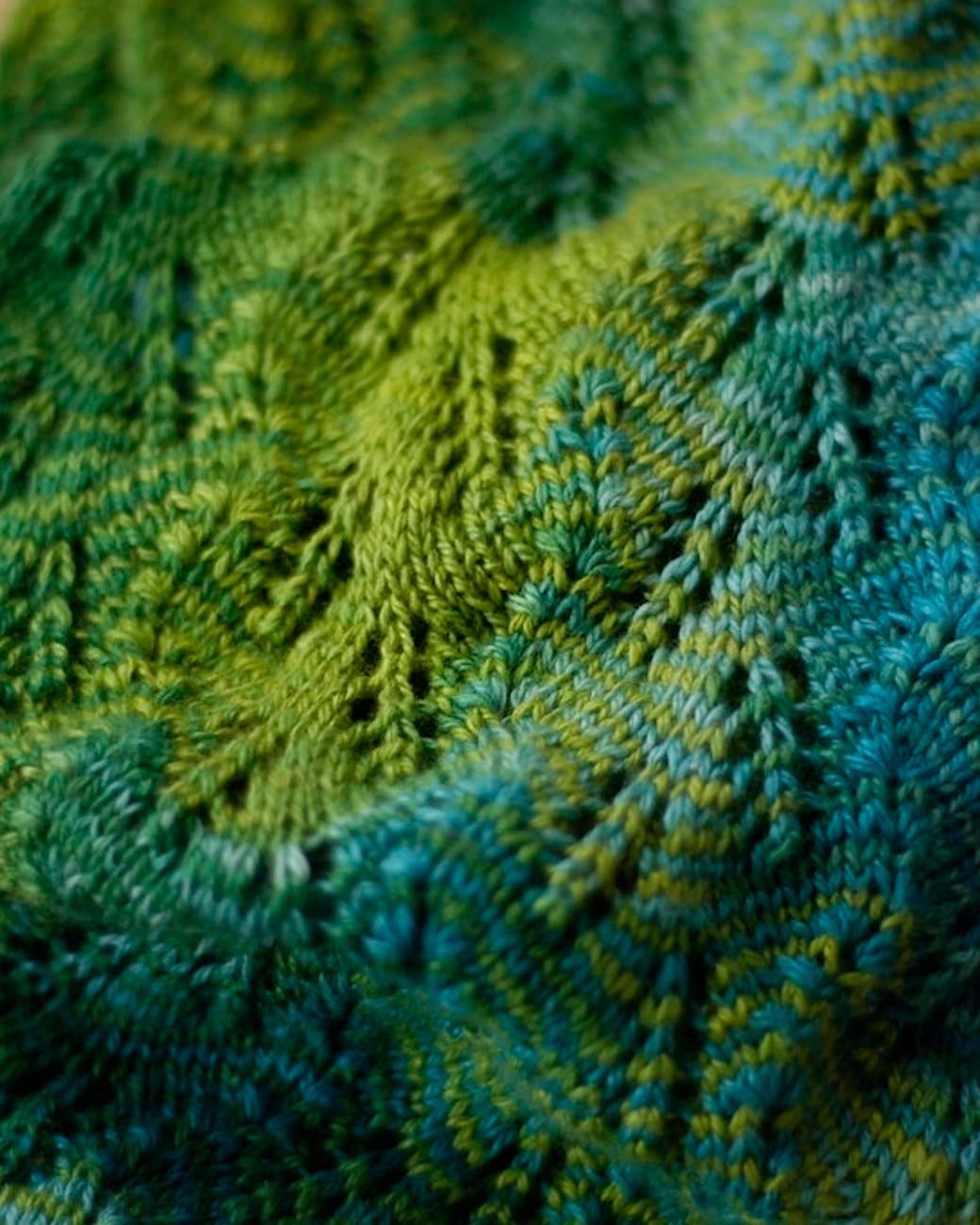 SweetGeorgia Yarns Knitting Patterns CashSilk Fern