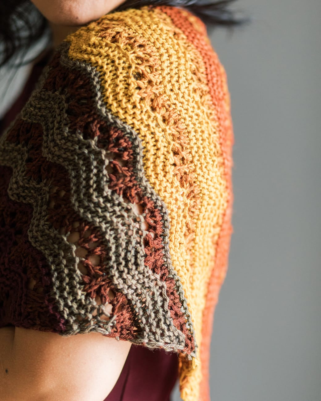 SweetGeorgia Yarns Knitting Patterns Cider & Fire