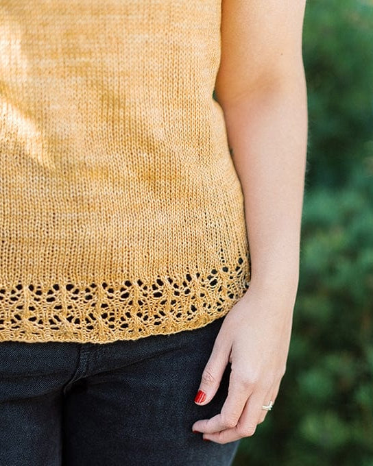 SweetGeorgia Yarns Knitting Patterns Early Dewdrop