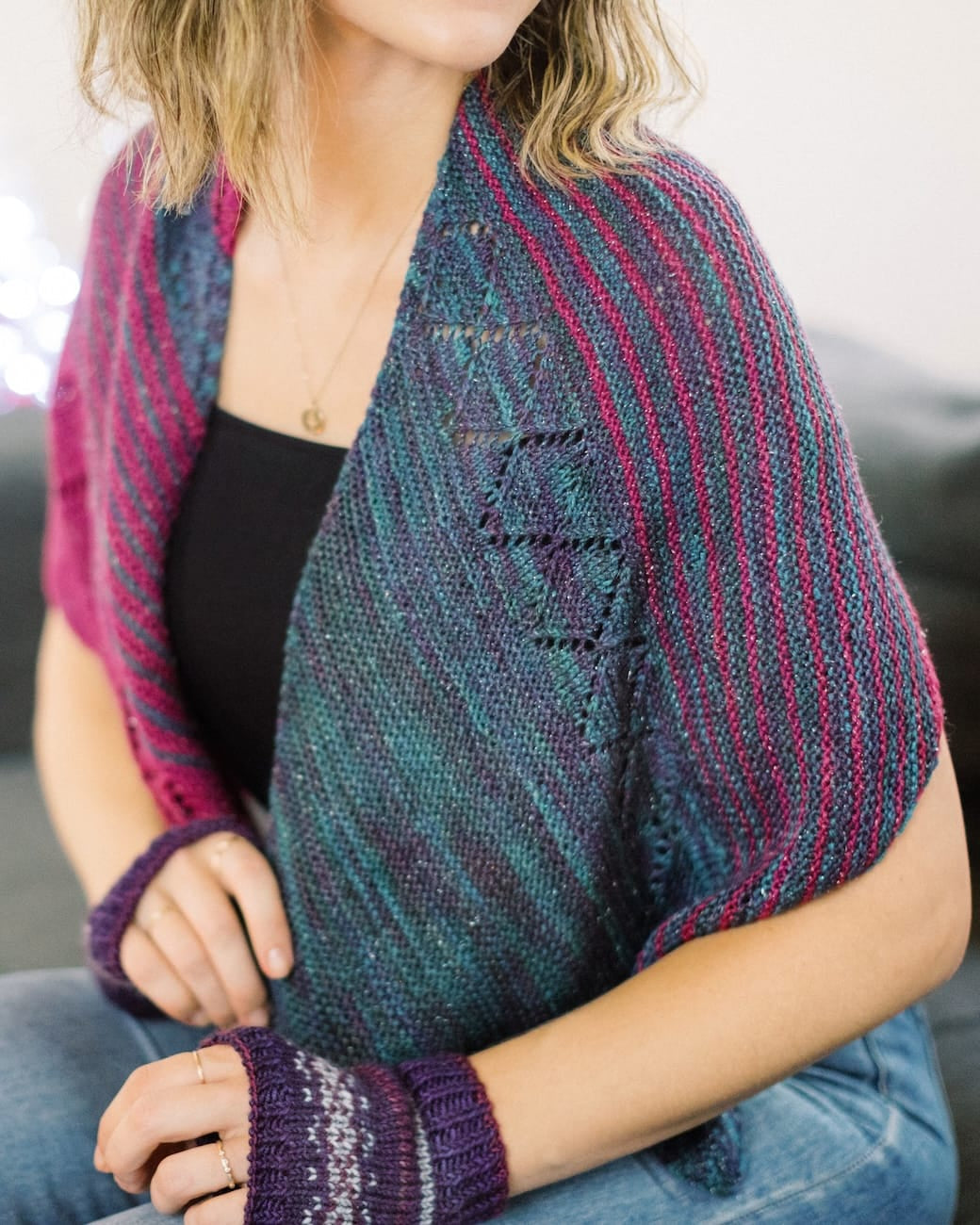 SweetGeorgia Yarns Knitting Patterns Evening Glitz