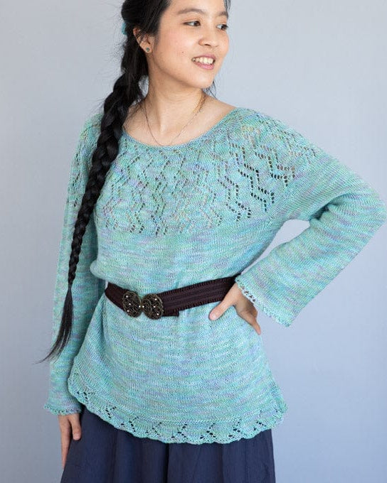 SweetGeorgia Yarns Knitting Patterns Follow the Tide