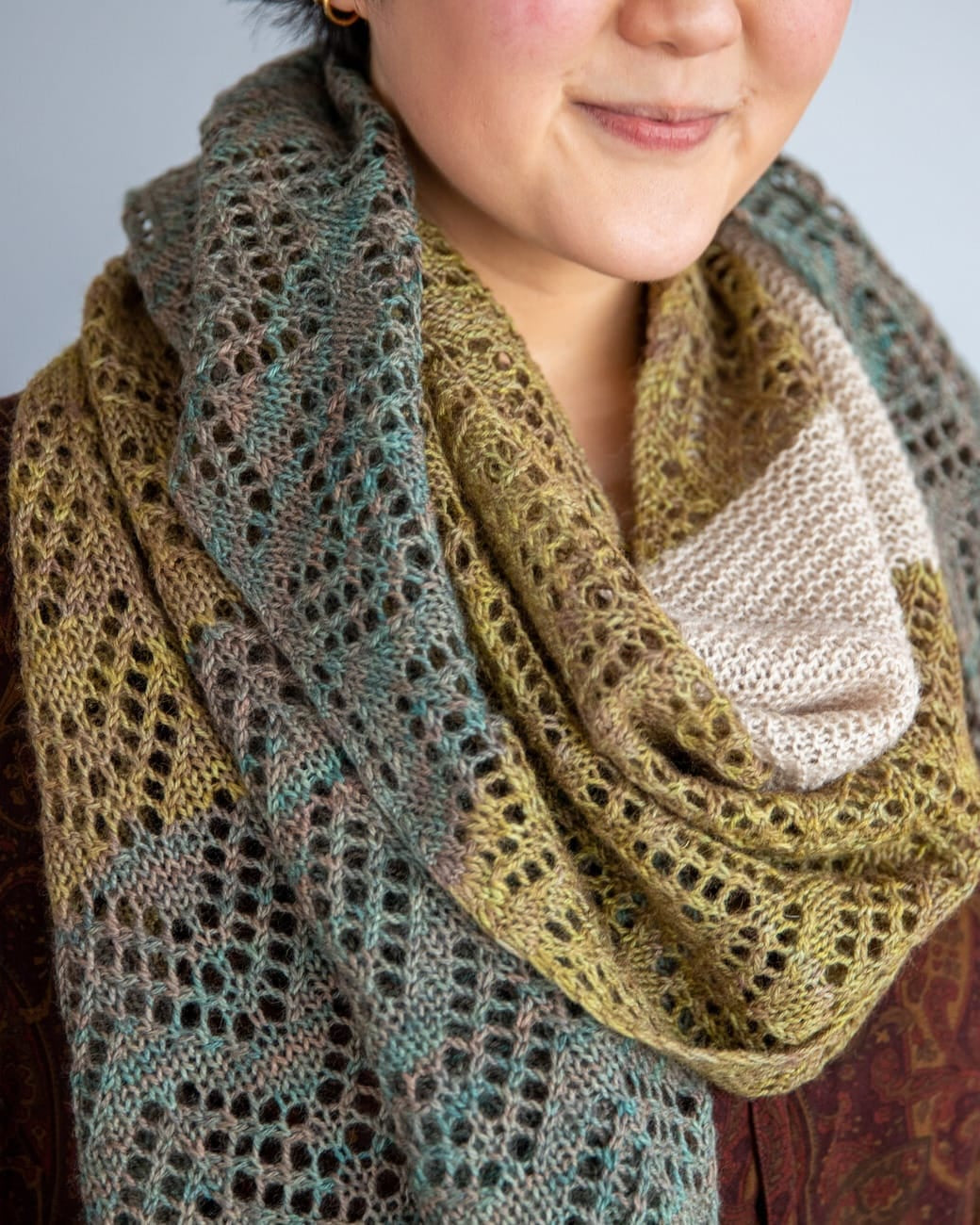 SweetGeorgia Yarns Knitting Patterns Frosted Dogwoods