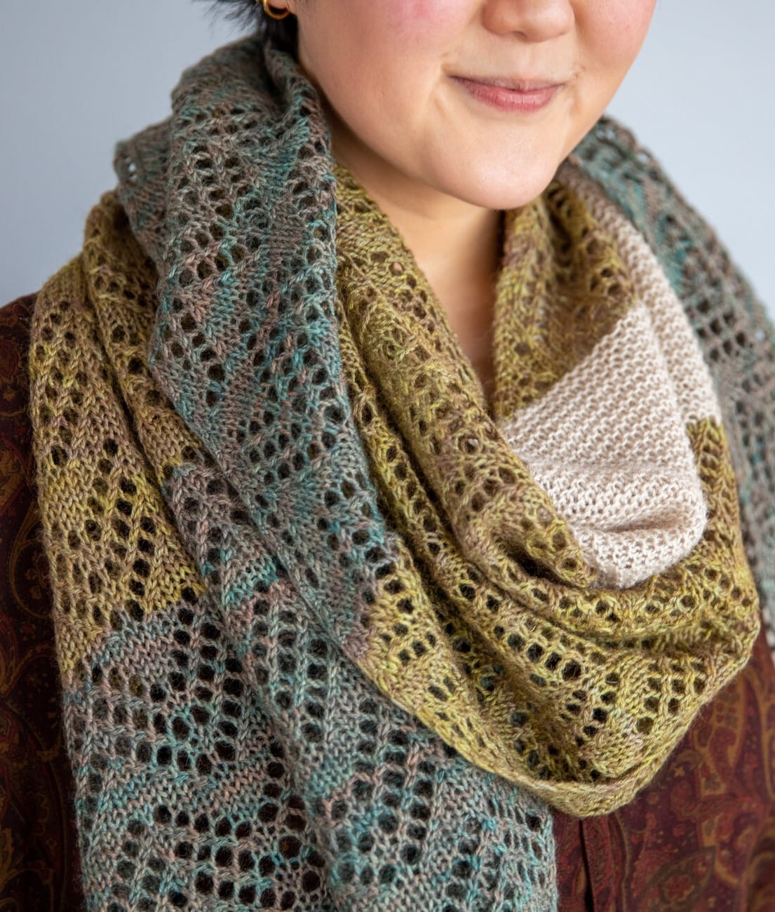 SweetGeorgia Yarns Knitting Patterns Frosted Dogwoods