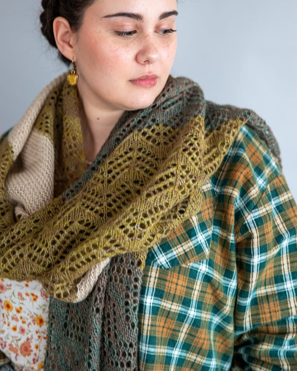 SweetGeorgia Yarns Knitting Patterns Frosted Dogwoods
