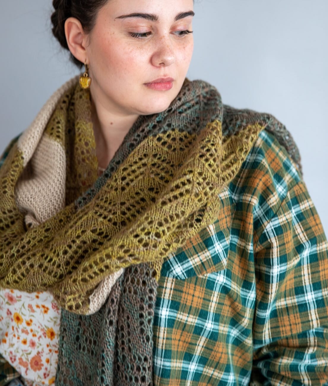 SweetGeorgia Yarns Knitting Patterns Frosted Dogwoods