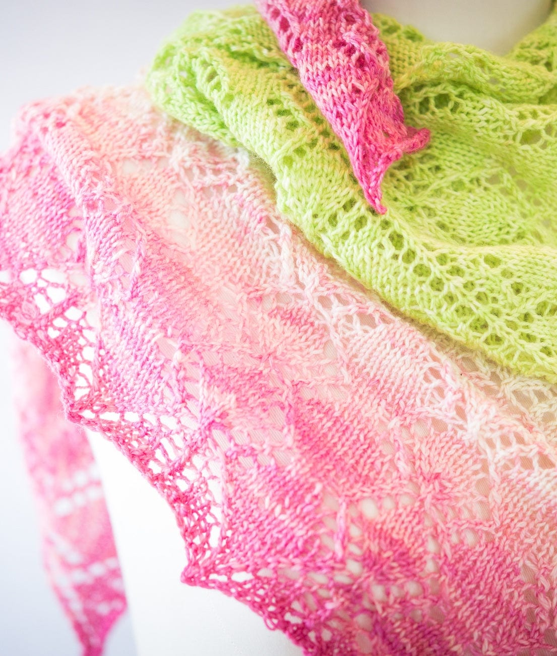 SweetGeorgia Yarns Knitting Patterns Heathered Sunset