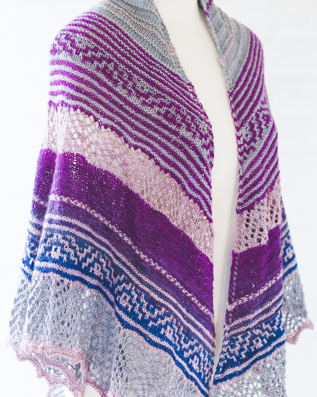 SweetGeorgia Yarns Knitting Patterns Laurel Mists
